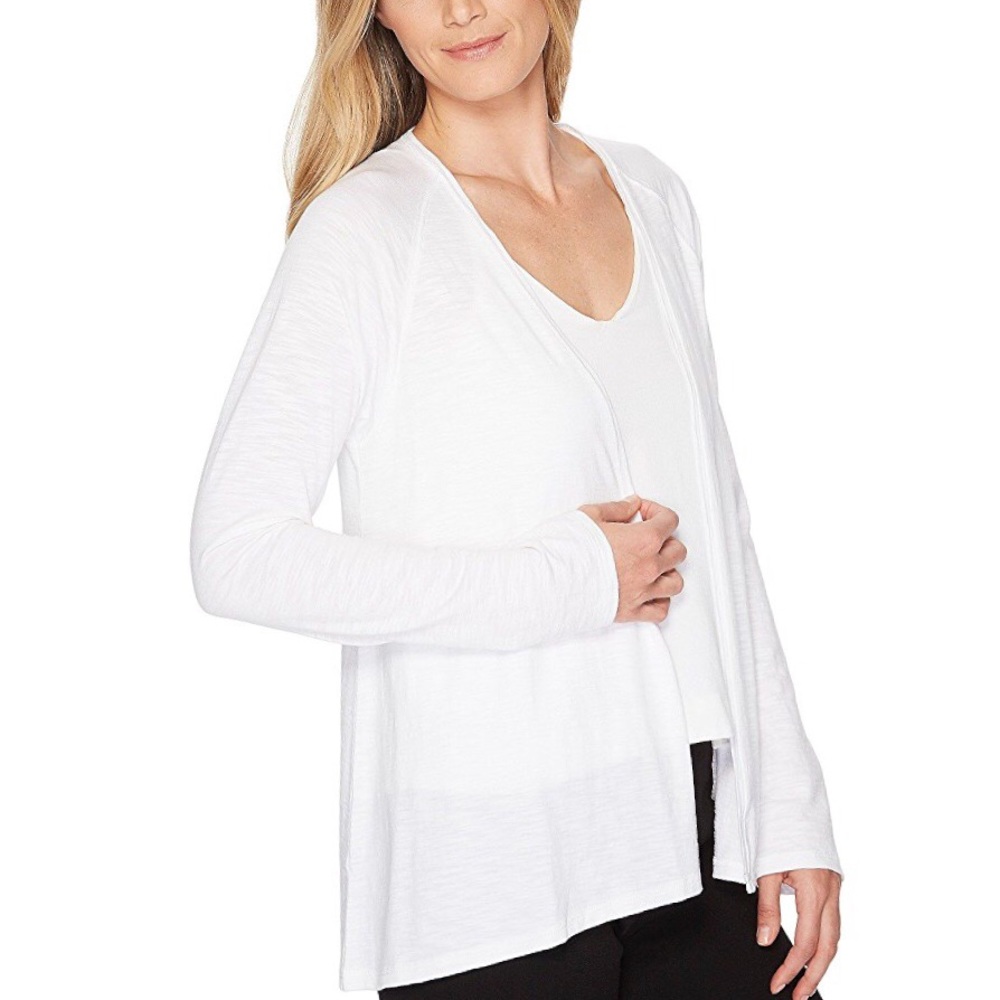 LILLA P Raglan Open Front Lightweight Cardigan NWT